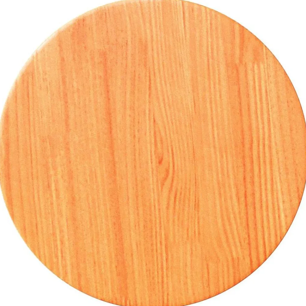 vidaXL Accesorios Para Mesas-Tablero de mesa redondo madera maciza de pino marrón Ø30x2,5 cm