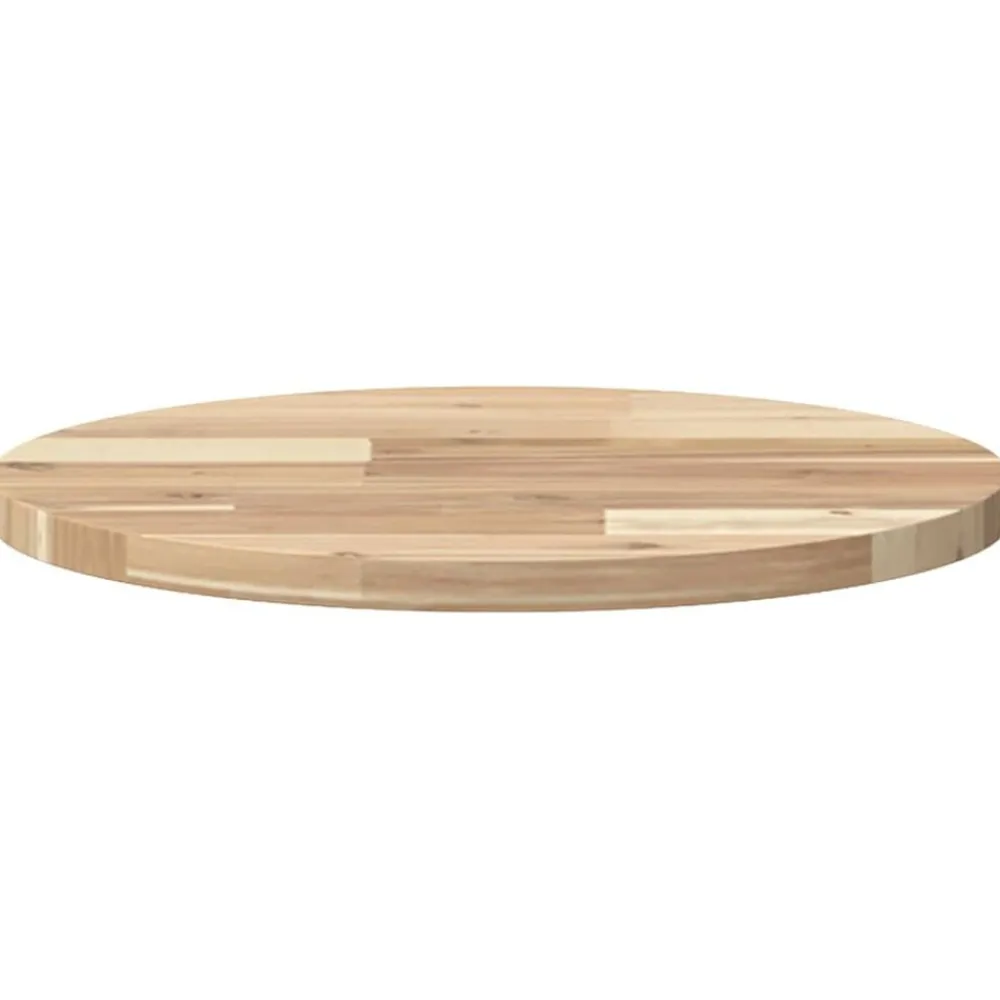 vidaXL Accesorios Para Mesas-Tablero de mesa redondo madera maciza de acacia Ø40x2 cm