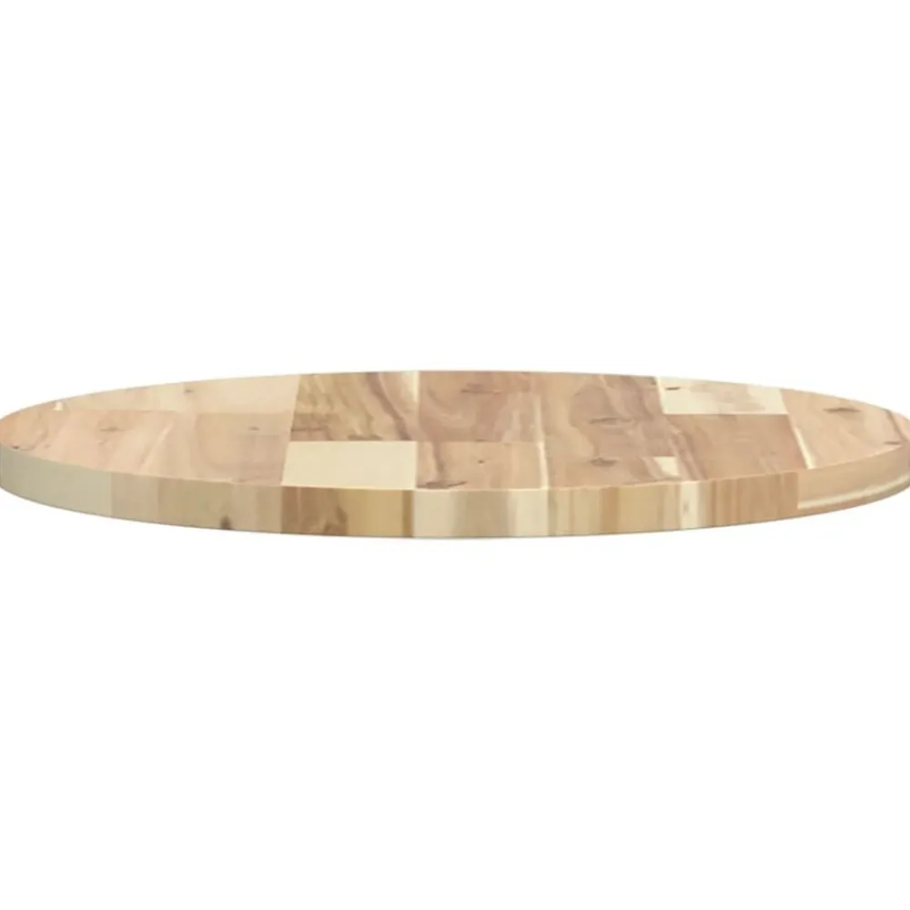 vidaXL Accesorios Para Mesas-Tablero de mesa redondo madera maciza de acacia Ø40x2 cm