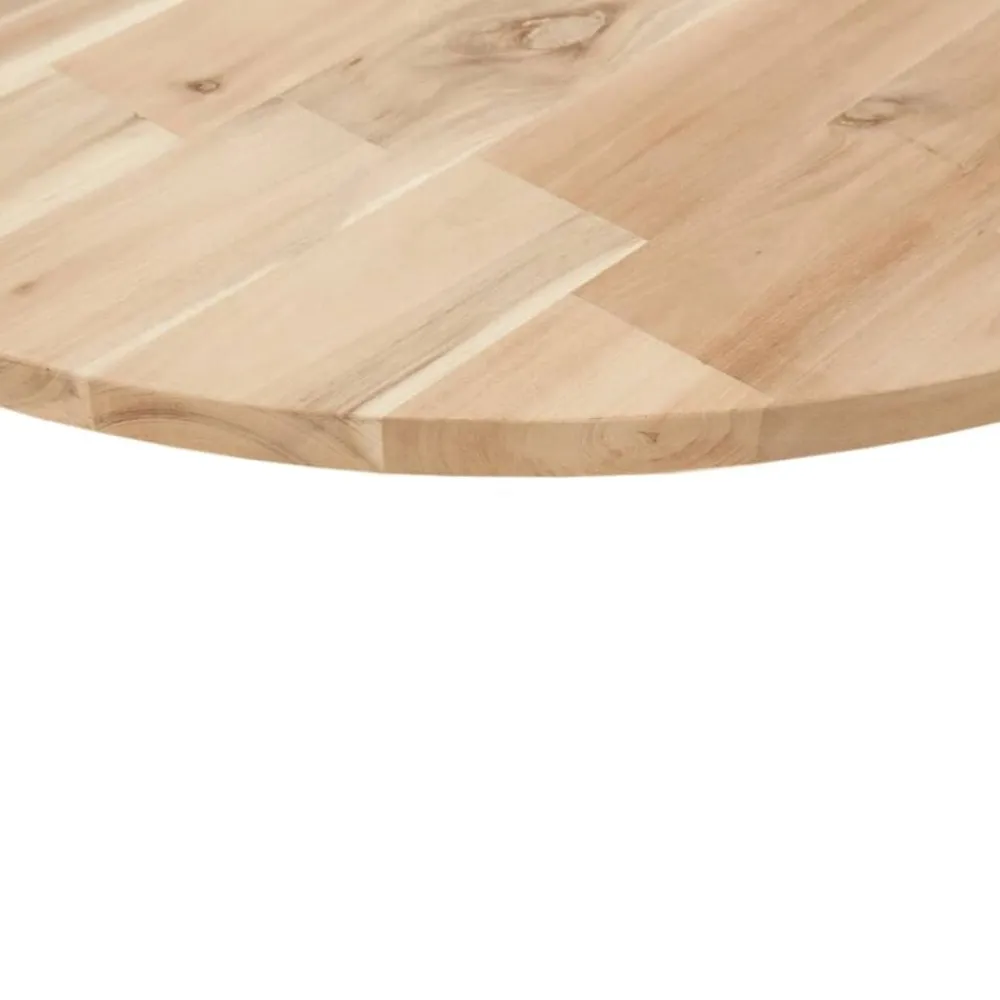 vidaXL Accesorios Para Mesas-Tablero de mesa redondo madera maciza de acacia Ø40x2 cm