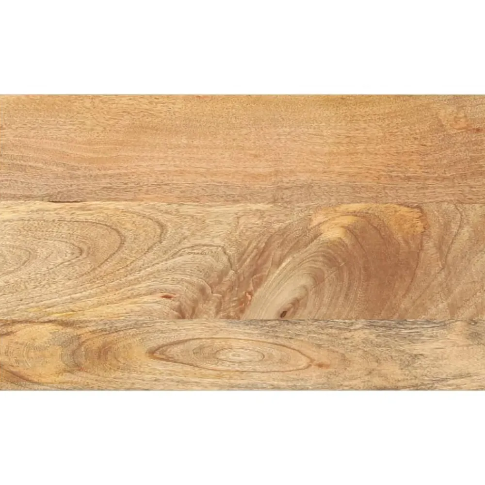 vidaXL Accesorios Para Mesas-Tablero de mesa rectangular madera maciza mango 40x20x3,8 cm