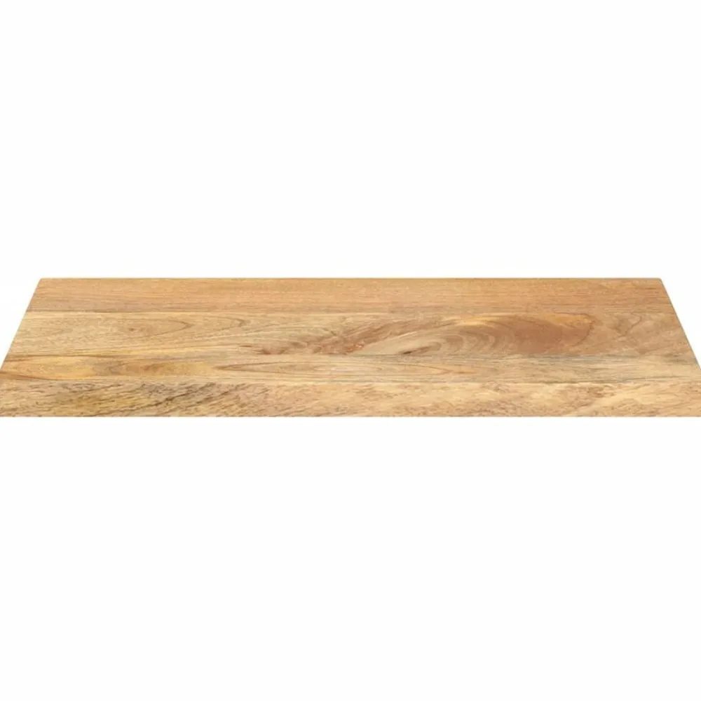 vidaXL Accesorios Para Mesas-Tablero de mesa rectangular madera maciza mango 40x20x3,8 cm