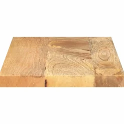 vidaXL Accesorios Para Mesas-Tablero de mesa rectangular madera maciza mango 40x20x3,8 cm
