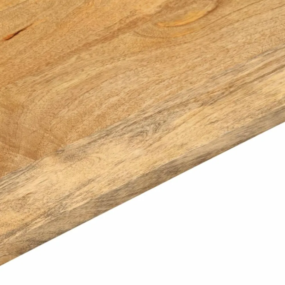 vidaXL Accesorios Para Mesas-Tablero de mesa rectangular madera maciza mango 40x20x3,8 cm