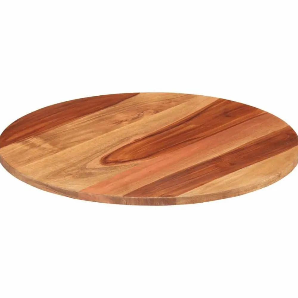 vidaXL Accesorios Para Mesas-Tablero de mesa redonda madera maciza de acacia 15-16 mm 40 cm