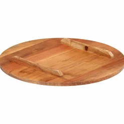 vidaXL Accesorios Para Mesas-Tablero de mesa redonda madera maciza de acacia 15-16 mm 40 cm