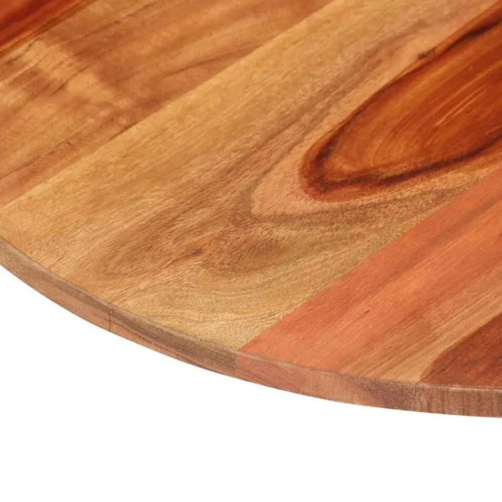 vidaXL Accesorios Para Mesas-Tablero de mesa redonda madera maciza de acacia 15-16 mm 40 cm