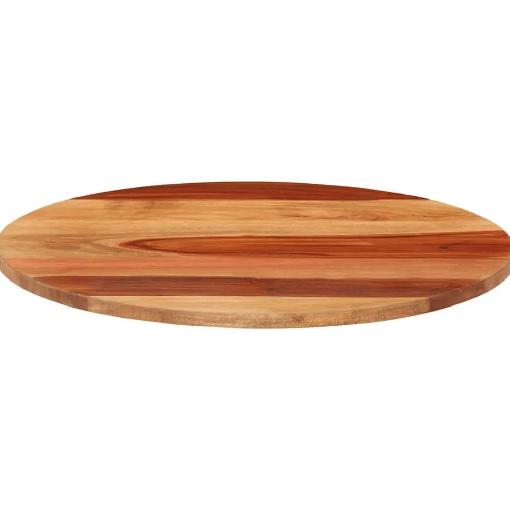 vidaXL Accesorios Para Mesas-Tablero de mesa redonda madera maciza de acacia 15-16 mm 40 cm