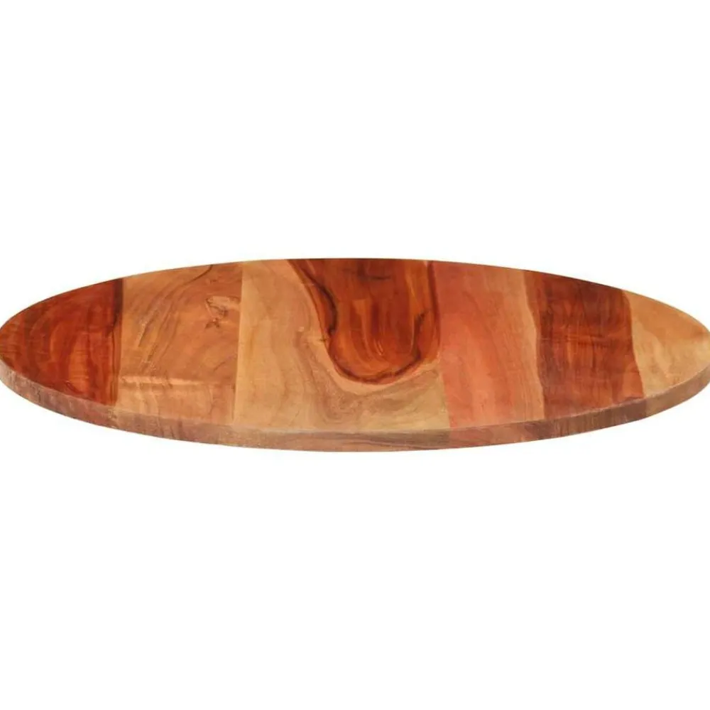 vidaXL Accesorios Para Mesas-Tablero de mesa redonda madera maciza de acacia 15-16 mm 40 cm