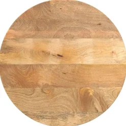 vidaXL Accesorios Para Mesas-Tablero de mesa redondo madera maciza de mango Ø 40x2,5 cm