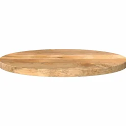 vidaXL Accesorios Para Mesas-Tablero de mesa redondo madera maciza de mango Ø 40x2,5 cm