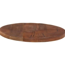 vidaXL Tablero de mesa redondo madera maciza reciclada Ø 40x3,8 cm Madera reciclada (natural) Discount