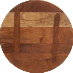 vidaXL Tablero de mesa redondo madera maciza reciclada Ø 40x3,8 cm Madera reciclada (natural) Discount