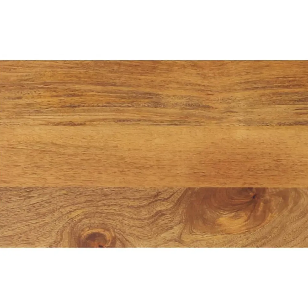 vidaXL Accesorios Para Mesas-Tablero de mesa rectangular madera maciza mango 40x20x3,8 cm