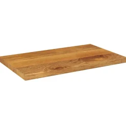 vidaXL Accesorios Para Mesas-Tablero de mesa rectangular madera maciza mango 40x20x3,8 cm
