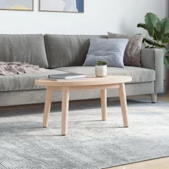 vidaXL Tablero de mesa 70x35x2,5 cm de madera maciza de pino ovalado Natural Online