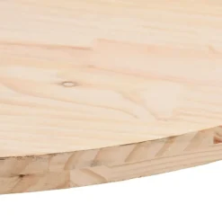 vidaXL Tablero de mesa 70x35x2,5 cm de madera maciza de pino ovalado Natural Online