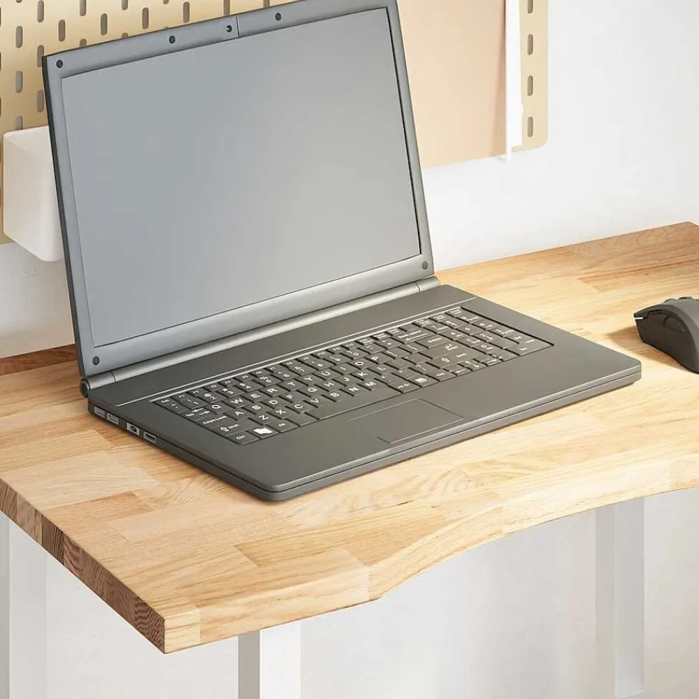 vidaXL Accesorios Para Mesas-Tablero escritorio rectangular madera maciza roble sin tratar