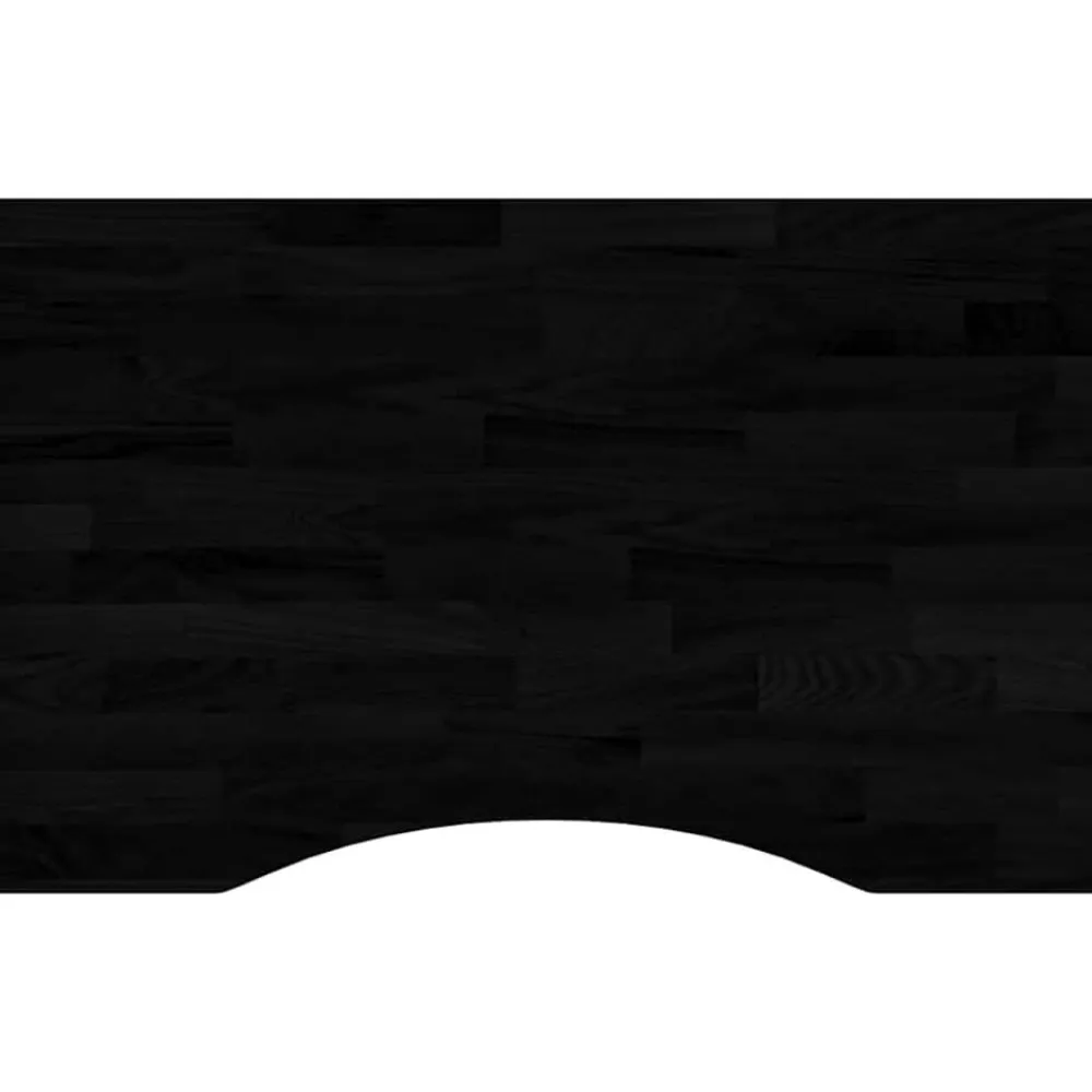 vidaXL Accesorios Para Mesas-Tablero escritorio 80x50x2,5 cm rectangular madera maciza roble