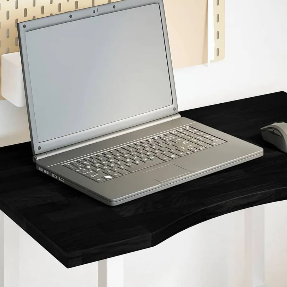vidaXL Accesorios Para Mesas-Tablero escritorio 80x50x2,5 cm rectangular madera maciza roble