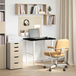 vidaXL Accesorios Para Mesas-Tablero escritorio 80x50x2,5 cm rectangular madera maciza roble
