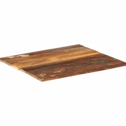 vidaXL Accesorios Para Mesas-Tablero mesa cuadrada madera reciclada maciza 60x60 cm 15-16 mm