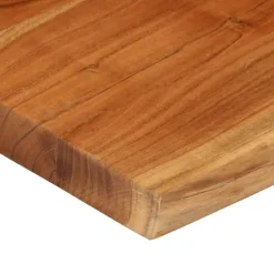 vidaXL Tablero mesa cuadrado borde natural madera acacia 40x40x3,8 cm Madera de acacia (natural) Online
