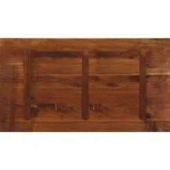 vidaXL Tablero mesa rectangular madera maciza reciclada 100x60x1,5 cm Madera reciclada (multicolor)