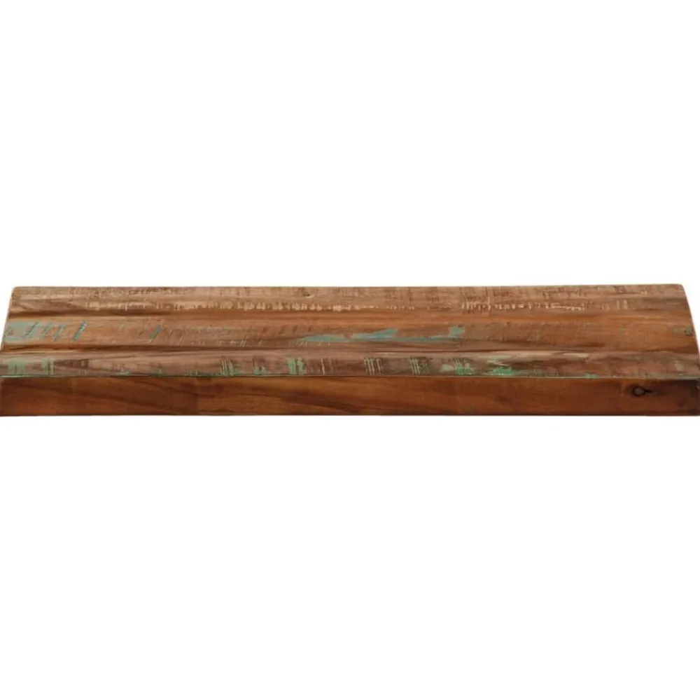 vidaXL Accesorios Para Mesas-Tablero mesa rectangular madera maciza reciclada 40x20x2,5 cm