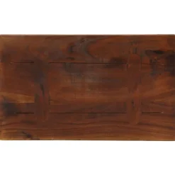 vidaXL Accesorios Para Mesas-Tablero mesa rectangular madera maciza reciclada 40x20x2,5 cm
