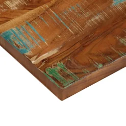 vidaXL Accesorios Para Mesas-Tablero mesa rectangular madera maciza reciclada 40x20x2,5 cm