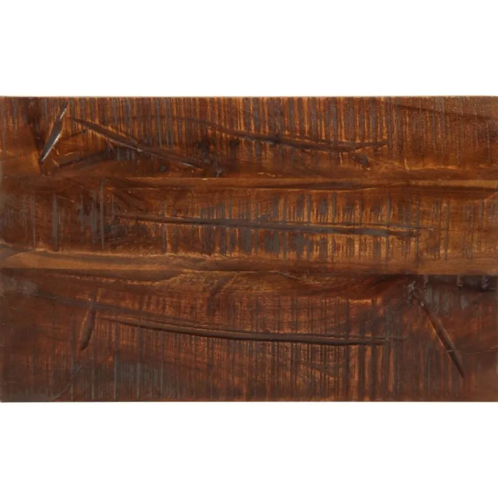 vidaXL Tablero mesa rectangular madera maciza reciclada 40x20x2,5 cm Madera reciclada (natural) Discount