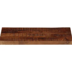 vidaXL Tablero mesa rectangular madera maciza reciclada 40x20x2,5 cm Madera reciclada (natural) Discount