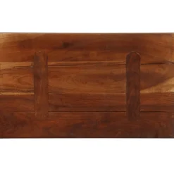 vidaXL Tablero mesa rectangular madera maciza reciclada 40x20x2,5 cm Madera reciclada (natural) Discount