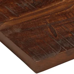 vidaXL Tablero mesa rectangular madera maciza reciclada 40x20x2,5 cm Madera reciclada (natural) Discount