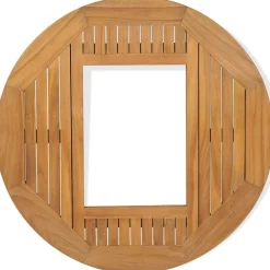 vidaXL Tablero para caja de cerveza madera de teca 70 cm