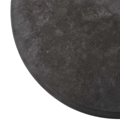 vidaXL Tablero para mesa mármol Ø40x2,5 cm Negro Clearance