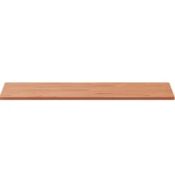 vidaXL Accesorios Para Mesas-Tablero rectangular de madera maciza de haya 100x50x1,5 cm