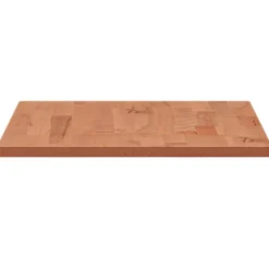 vidaXL Accesorios Para Mesas-Tablero rectangular de madera maciza de haya 100x50x1,5 cm