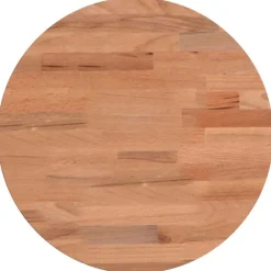 vidaXL Tablero redondo de madera maciza de haya Ø30x1,5 cm Marr&oacute;n Online