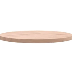 vidaXL Tablero redondo de madera maciza de haya Ø30x1,5 cm Marrón claro Clearance