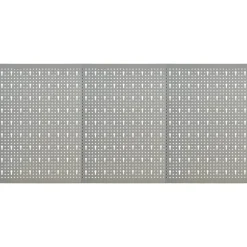 vidaXL Accesorios De Bricolaje-Tableros de clavijas para pared 3 unidades acero 40x58 cm