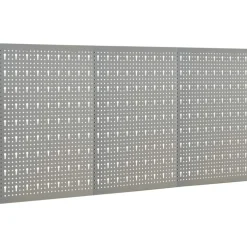vidaXL Accesorios De Bricolaje-Tableros de clavijas para pared 3 unidades acero 40x58 cm