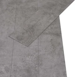 vidaXL Tableros de Suelo 36 pcs 5,02 m² PVC Gris concreto Discount