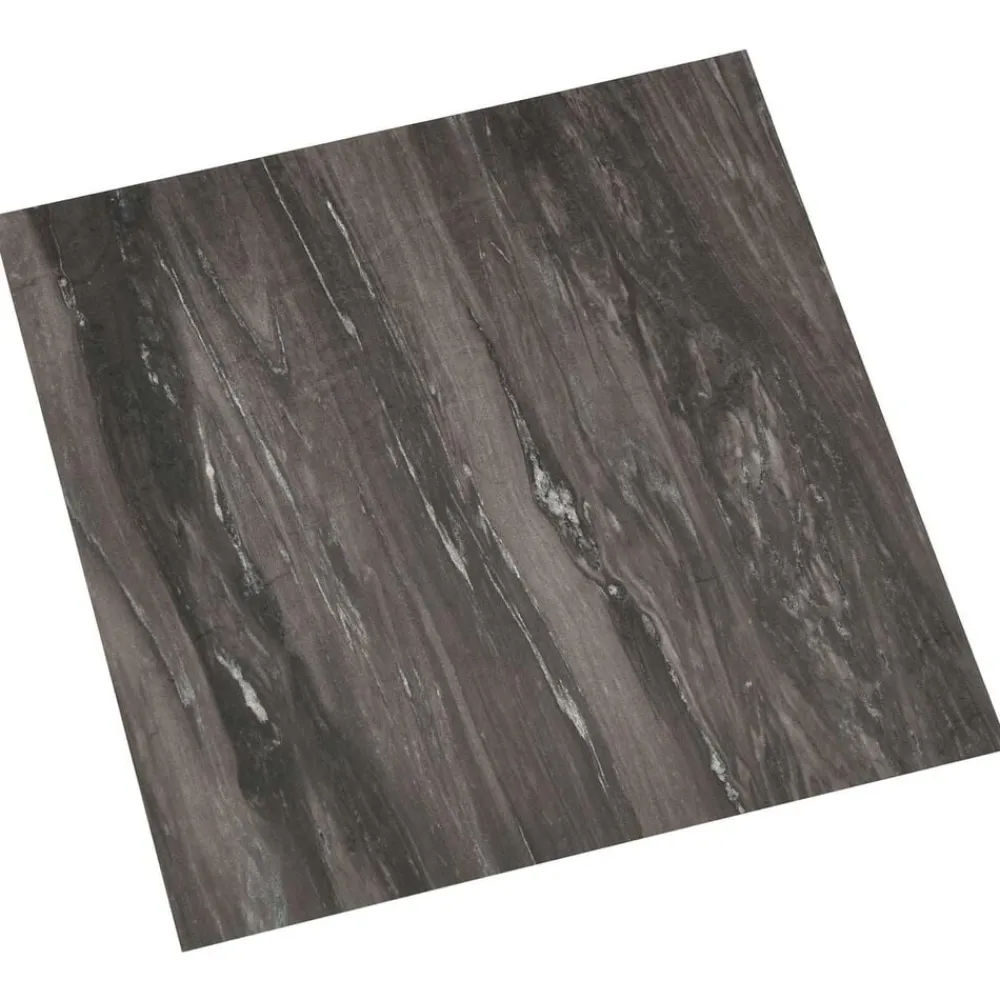 vidaXL Tableros de Suelo 55 pcs Gris oscuro 5,11 m² PVC Hot