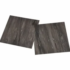 vidaXL Tableros de Suelo 55 pcs Gris oscuro 5,11 m² PVC Hot