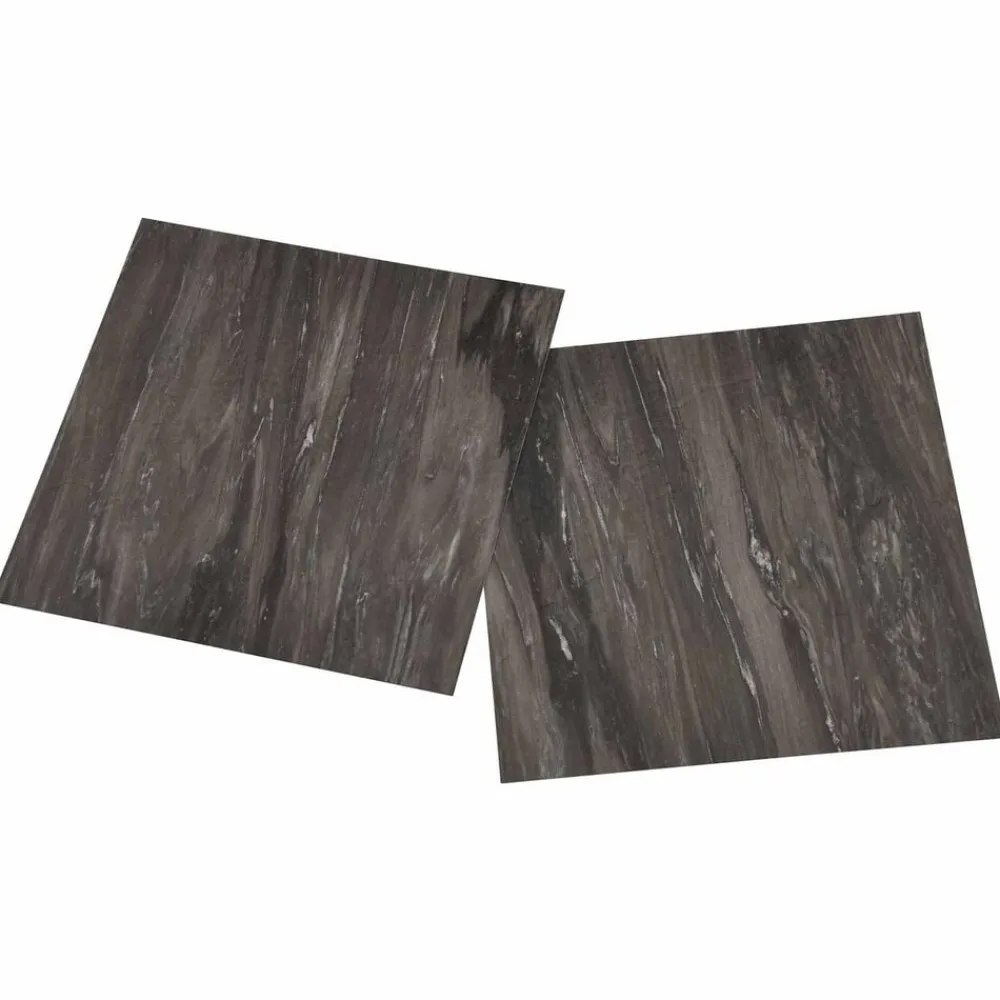 vidaXL Tableros de Suelo 55 pcs Gris oscuro 5,11 m² PVC Hot
