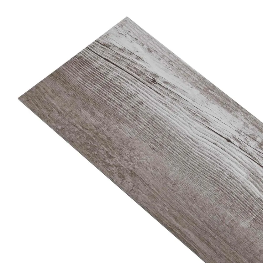 vidaXL Materiales De Construcción-Tableros de Suelo 36 pcs Marrón 5,02 m² PVC