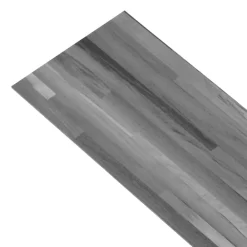 vidaXL Tableros de Suelo 18 pcs Gris 5,26 m² PVC Gris a rayas Sale