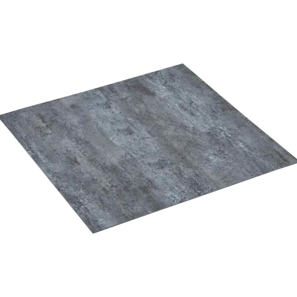 vidaXL Tableros de Suelo 55 pcs Gris 5,11 m² PVC Gris mármol Sale